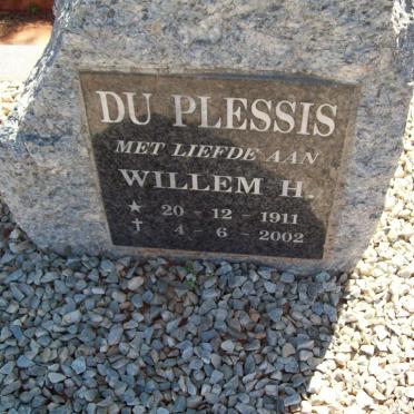 PLESSIS Willem H., du 1911-2002