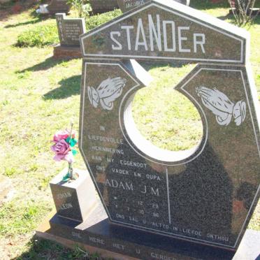 STANDER Adam J.M. 1929-1996
