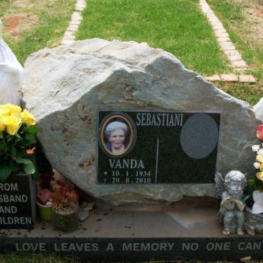 SEBASTIANI Vanda 1934-2010