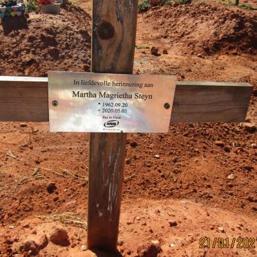 STEYN Martha Magrietha 1962-2020