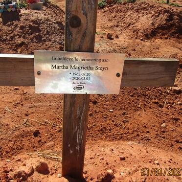 STEYN Martha Magrietha 1962-2020