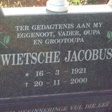 SMIT Wietsche Jacobus 1921-2000 