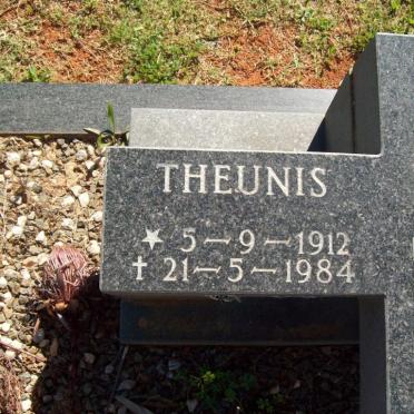 STOFBERG Theunis 1912-1984 