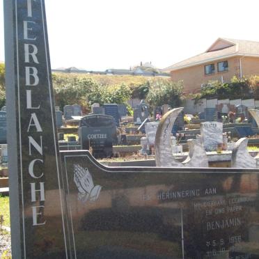 TERBLANCHE Benjamin 1956-1986