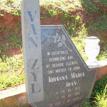 ZYL Johanna Maria, van 1935-1997