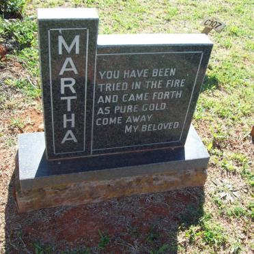 ? Martha