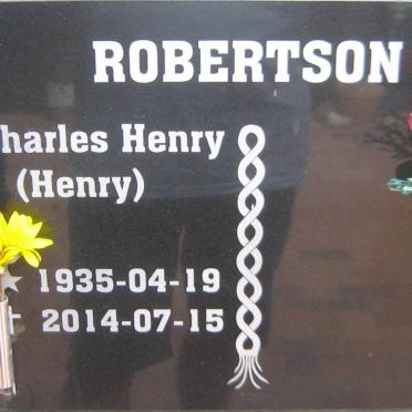 ROBERTSON Charles Henry 1935-2014