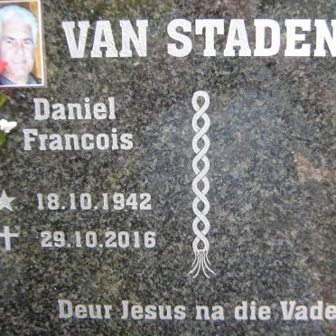STADEN Daniel Francois, van 1942-2016
