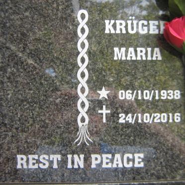 KRUGER Maria 1938-2016