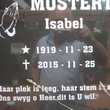 MOSTERT Isabel 1919-2015