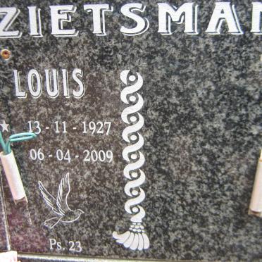 ZIETSMAN Louis 1927-2009