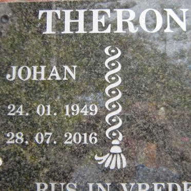 THERON Johan 1949-2016