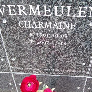 VERMEULEN Charmaine 1961-2007