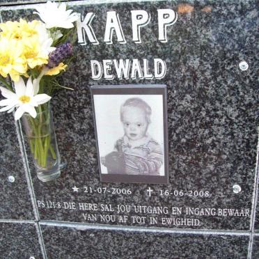 KAPP Dewald 2006-2008