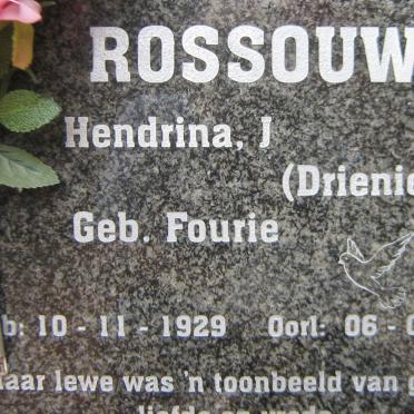 ROSSOUW Hendrina J. nee FOURIE 1929-2017