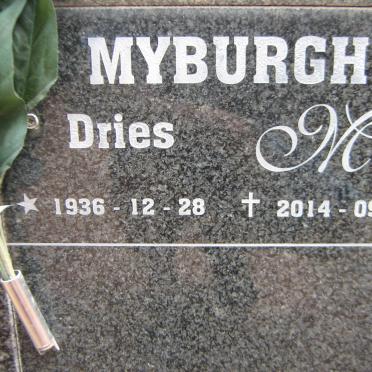 MYBURGH Dries 1936-2014