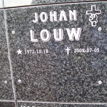 LOUW Johan 1972-2008