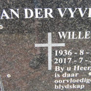 VYVER Willem, van der 1936-2017