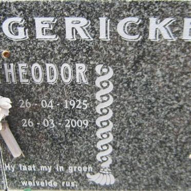 GERICKE Theodor 1925-2009