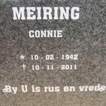 MEIRING Connie 1942-2011