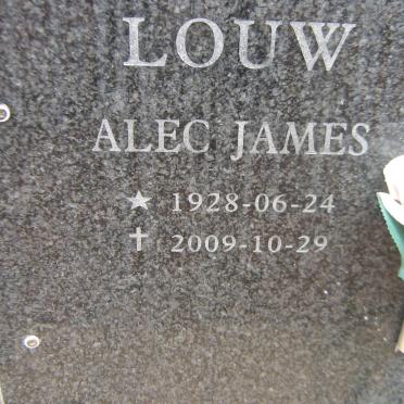 LOUW Alec James 1928-2009