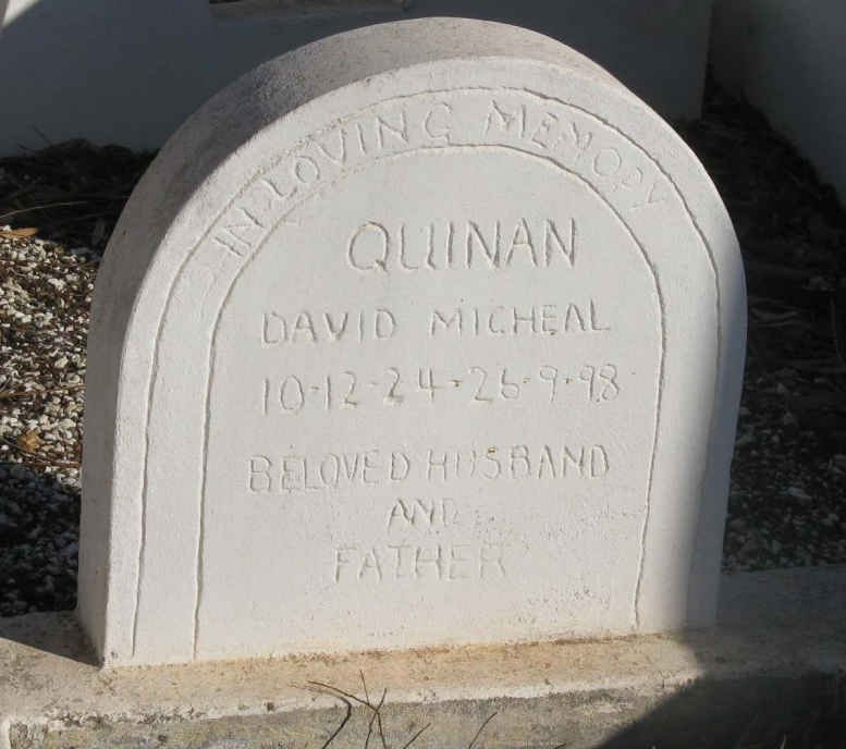 QUINAN David Micheal 1924-1998