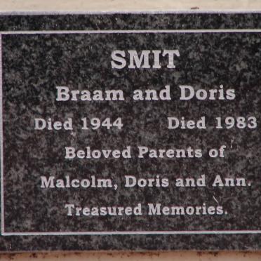 SMIT Braam -1944 &amp; Doris -1983