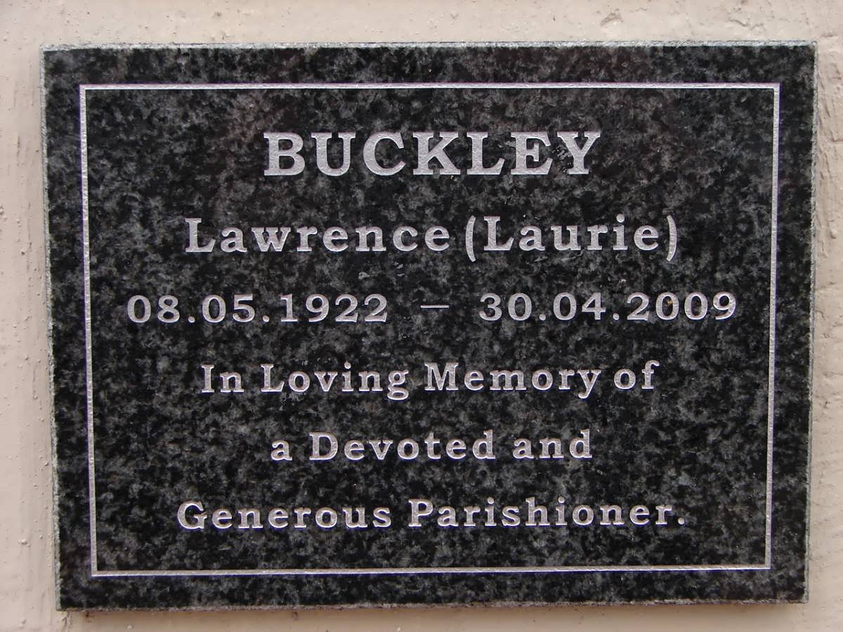 BUCKLEY Lawrence -1922-2009