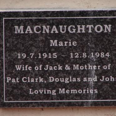 MacNAUGHTON Marie 1915-1984