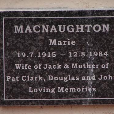 MacNAUGHTON Marie 1915-1984