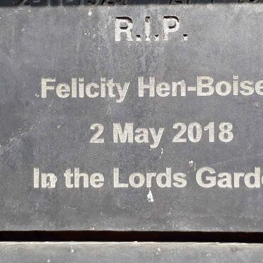 BOISEN Felicity, HEN -2018
