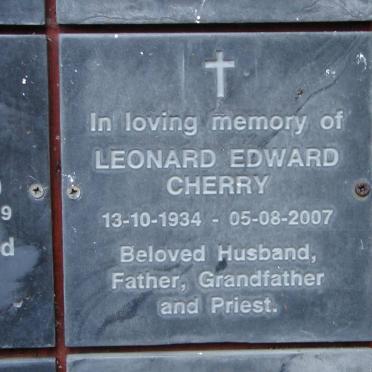 CHERRY Leonard Edward 1934-2007