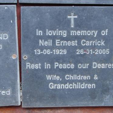 CARRICK Neil Ernest 1929-2005