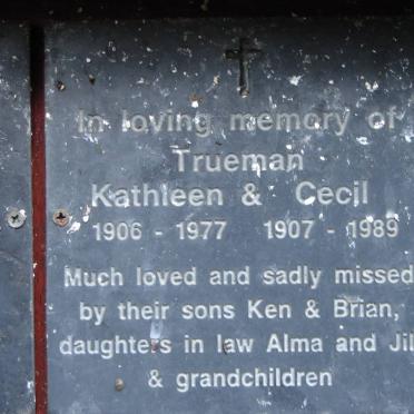 TRUEMAN Cecil 1907-1989 &amp; Kathleen 1906-1977