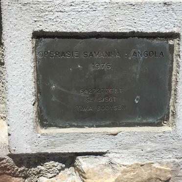 Western Cape, HERMANUS, Old Harbour, War Memorial
