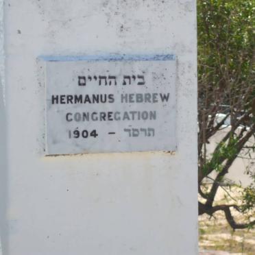 2. Hermanus Hebrew Congregation 1904-