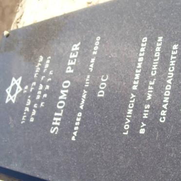 PEER Shlomo -2000