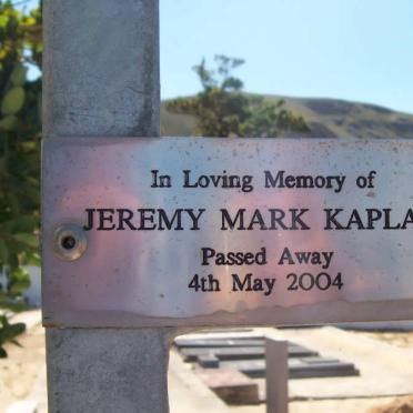 KAPLAN Jeremy Mark -2004