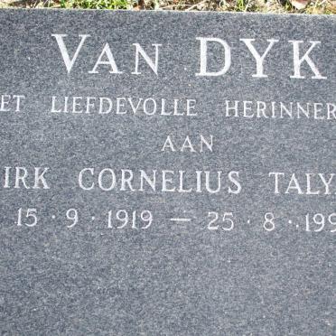 DYK Dirk Cornelius Talyard, van 1919-1995