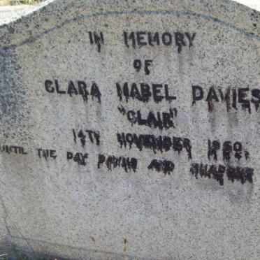 DAVIES Clara Mabel -1950