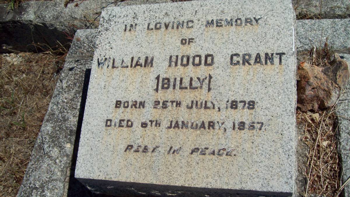 GRANT William Hood 1878-1957