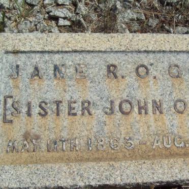GIBSON Jane R.O. 1863-1952