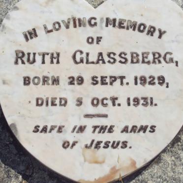 GLASSBERG Ruth 1929-1931