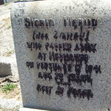 HERUD Sigrid -1941