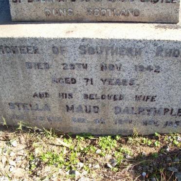 HAY Alexander Graham -1942 &amp; Stella Maud DALRYMPLE -1957_1