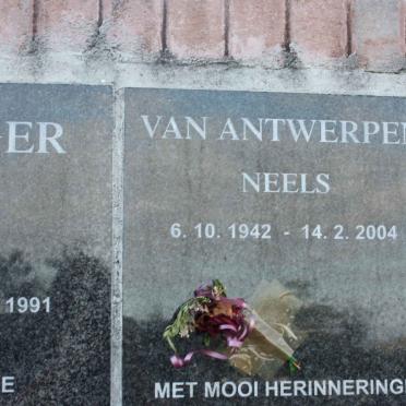 ANTWERPEN Neels, van 1942-2004