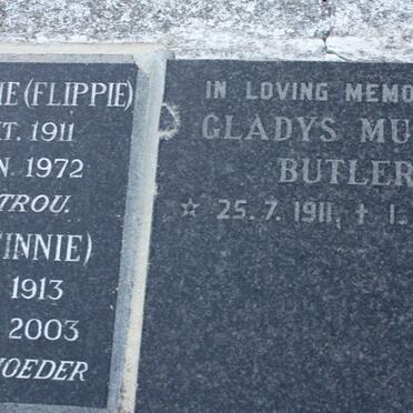 BUTLER Gladys Muriel 1911-1987
