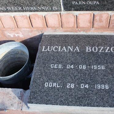 BOZZO Luciana 1956-1996