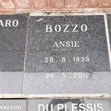 BOZZO Ansie 1933-2012