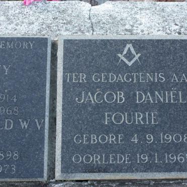 FOURIE Jacob Daniel 1908-1969